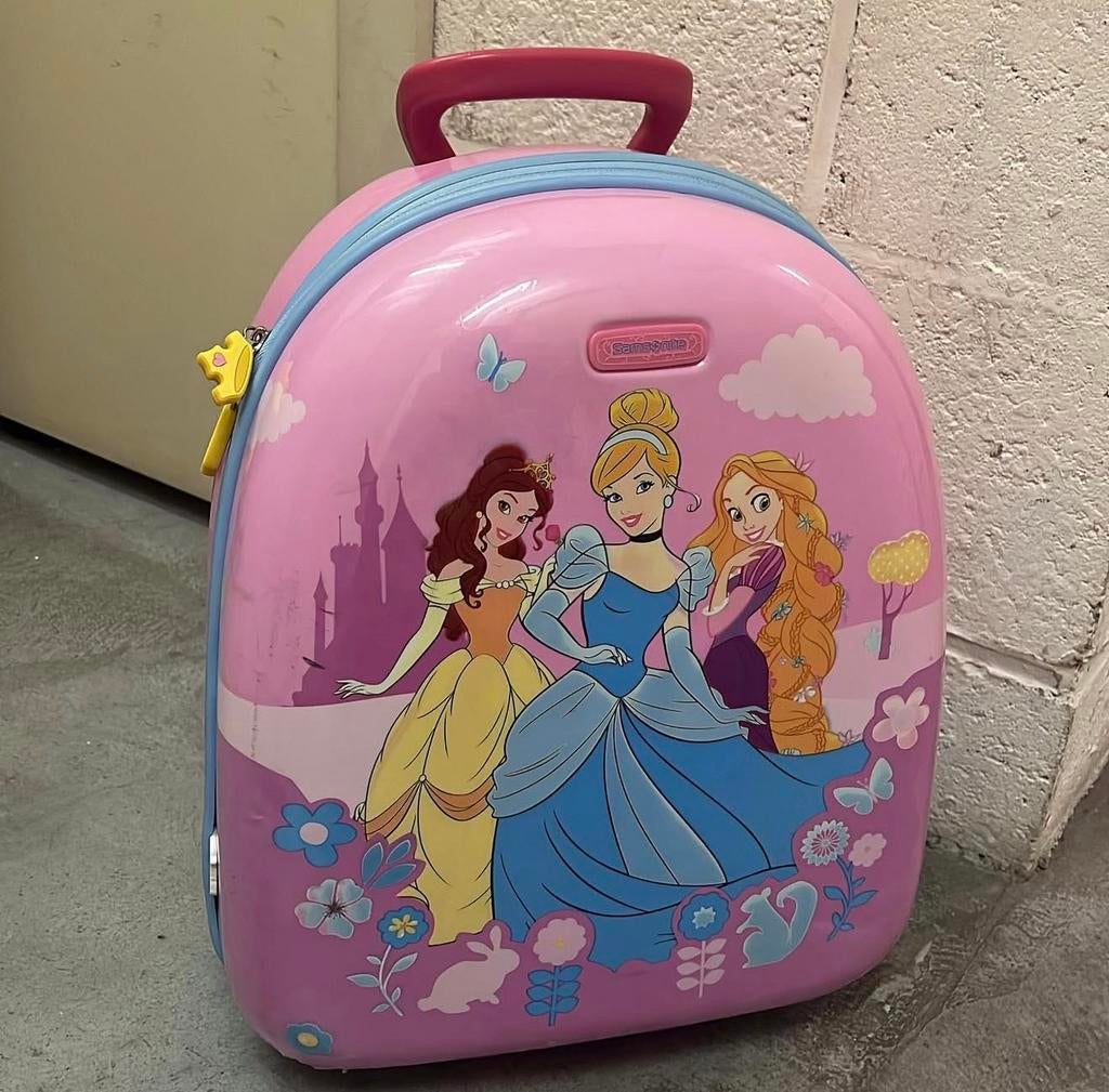 Valise enfant fille Samsonite princesses princesse Disney, Enfants & Bébés, Enlèvement ou Envoi, Utilisé