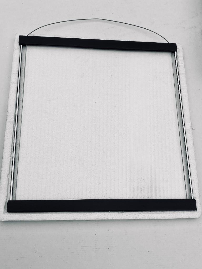 Cadre moderne 30X30 à suspendre, Moins de 50 cm, Enlèvement ou Envoi, Utilisé, Autres matériaux