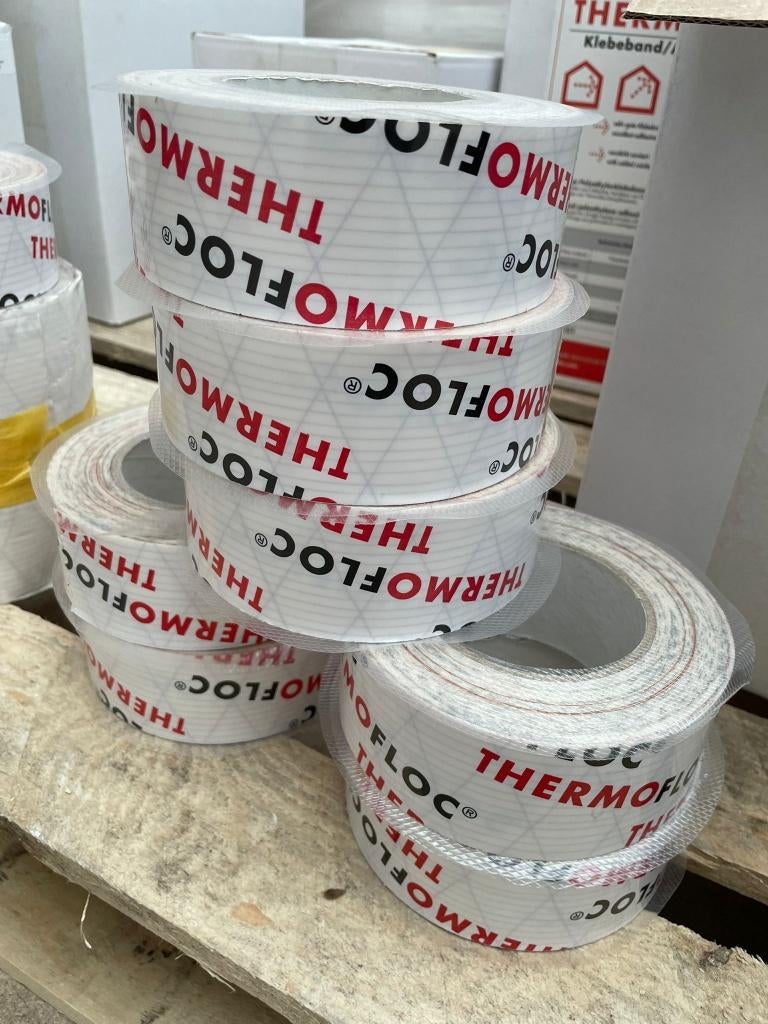Ruban isolant Thermofloc à adhérence supérieure de 6 cm, Neuf, Isolation de toiture, Enlèvement ou Envoi, Autres matériaux