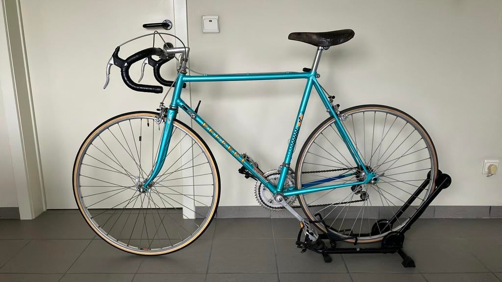Peugeot koersfiets retro, Autres marques, 10 à 15 vitesses, Acier, Enlèvement