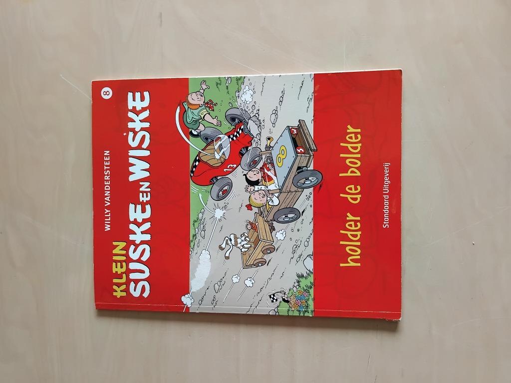 Strip Klein Suske & Wiske nr 8 - Holder de bolder, Ophalen of Verzenden