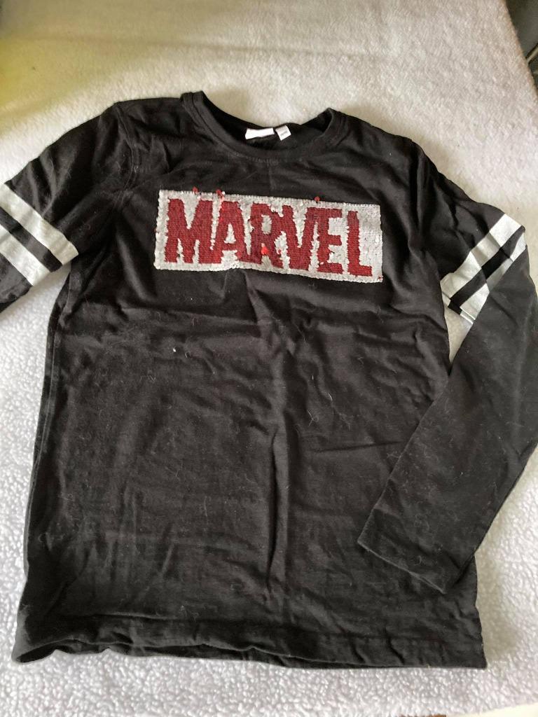 Pull Marvel taille 146/152 comme neuf, Enlèvement ou Envoi, Comme neuf, Garçon, Pull ou Veste