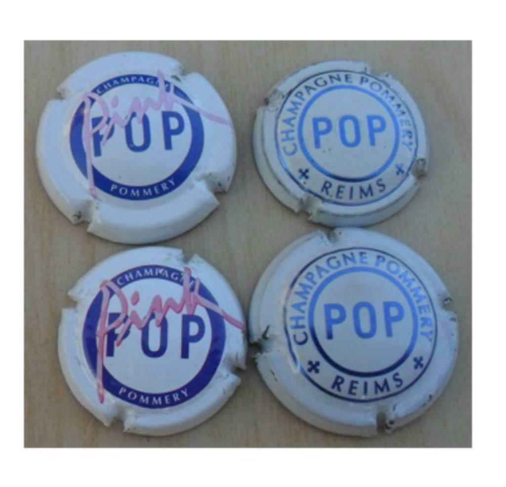 Champagne capsules - Pommery 106-107-108-109 (L 6006), Envoi, Utilisé