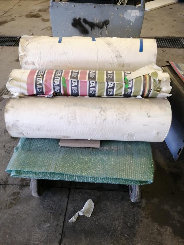 Rollen papier, Ophalen