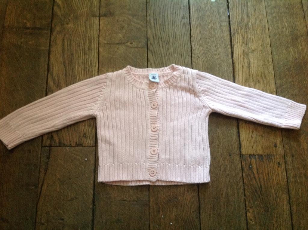 Gilet Petit Bateau - Fille 18 mois, Pull ou Veste, Enlèvement, Utilisé, Petit bateau