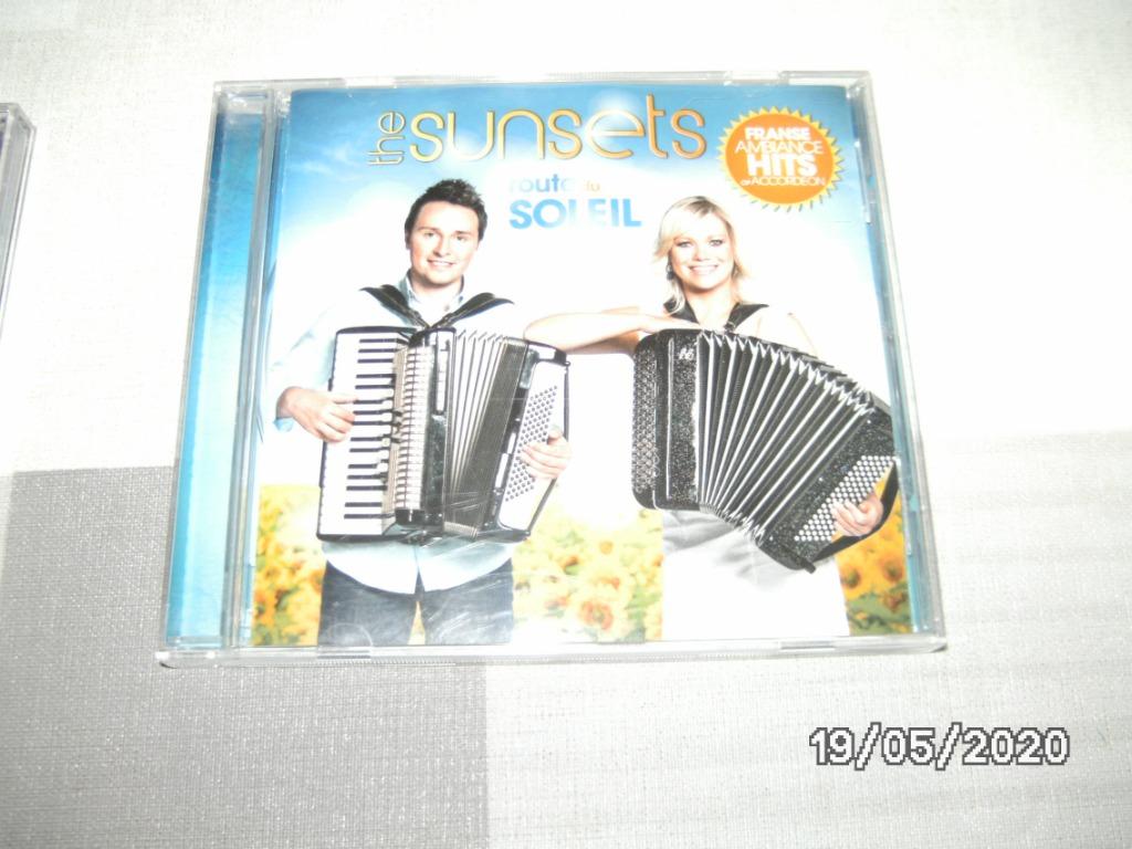 Een CD van de The Sunsets "Route de Soleil", Enlèvement ou Envoi, Comme neuf, Autres genres
