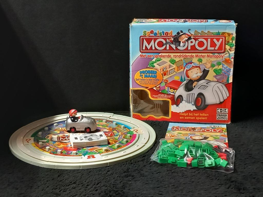 STOPZETTING VERZAMELING Monopoly speelstad, Hobby en Vrije tijd, Ophalen of Verzenden, Gebruikt