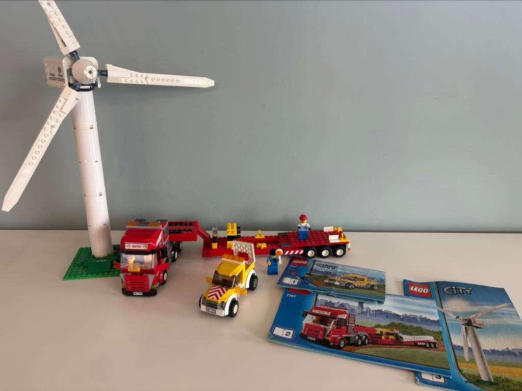 Lego Eolienne Transport 7747, Enlèvement ou Envoi, Comme neuf, Lego