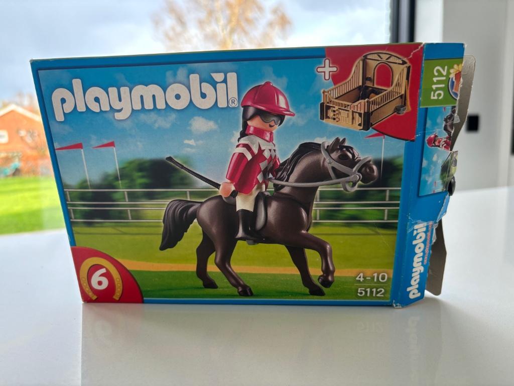 Playmobil (5112) Arabisch volbloed en jockey, Ophalen, Zo goed als nieuw, Complete set