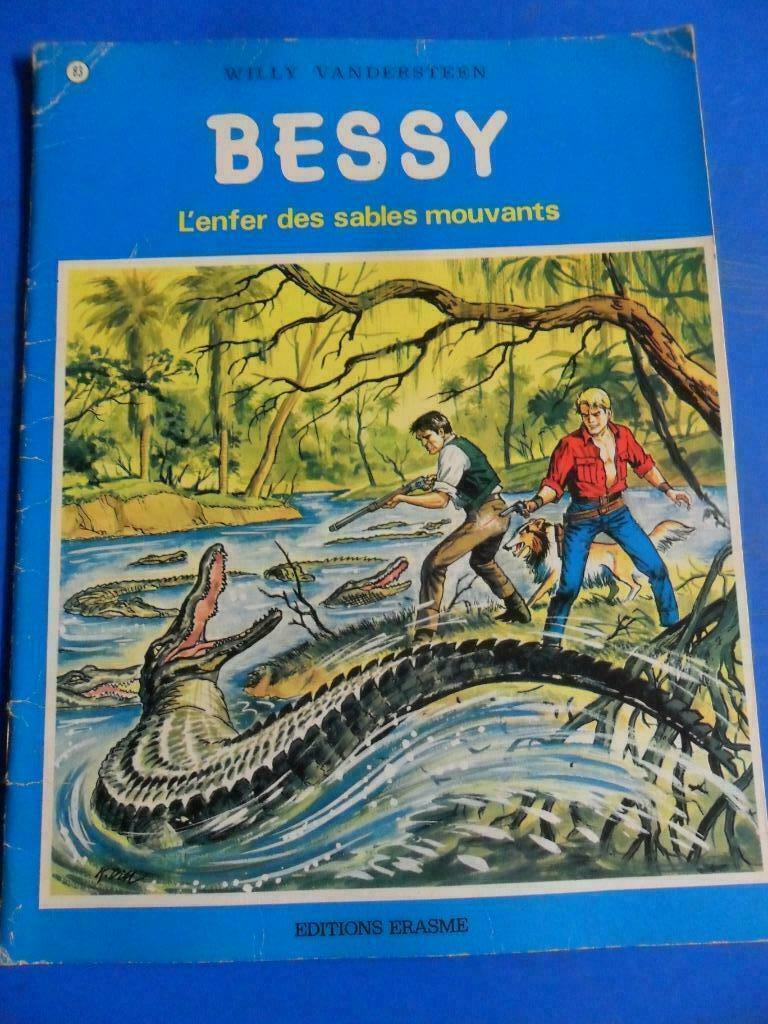 Bessy - L'enfer des sables mouvants - Editions Erasme, Une BD, Enlèvement ou Envoi, Utilisé, Editions Erasme