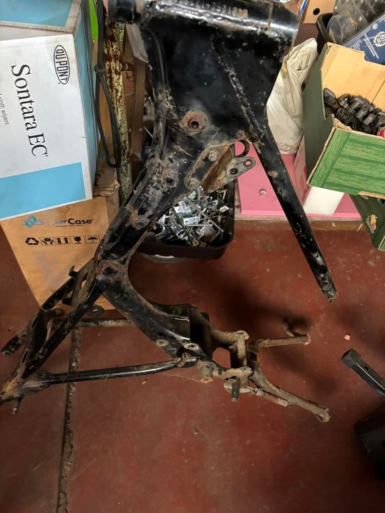 Frame Honda CBs125 1971-, Motoren, Onderdelen | Honda, Ophalen, Gebruikt