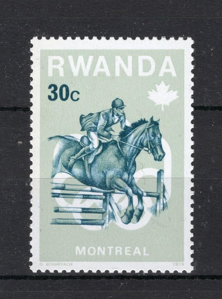 RWANDA 738 MNH 1976, Postzegels en Munten, Postzegels | Europa | België, Ophalen of Verzenden, Postfris, Postfris