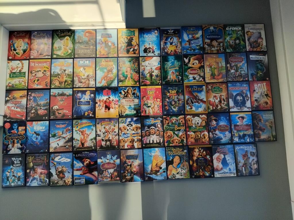 Enorm veel disney dvd's, Cd's en Dvd's, Ophalen of Verzenden