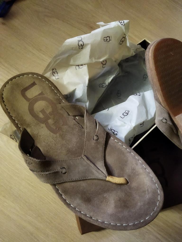 Ugg's heren slippers 45,5, Enlèvement, Chaussons