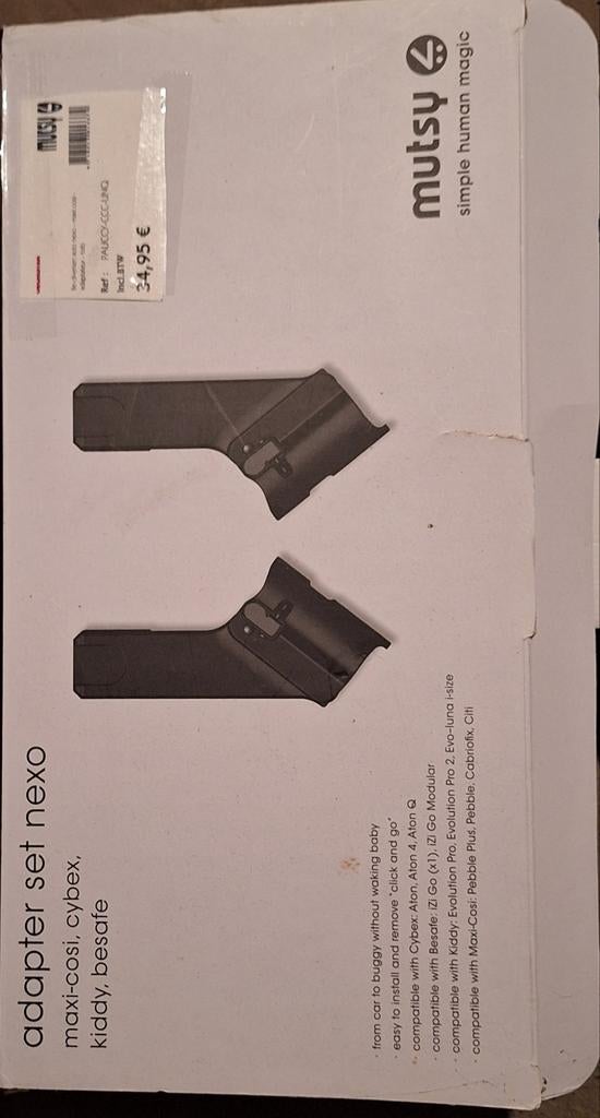 Adaptateur cybex pour poussette siege auto, Enlèvement