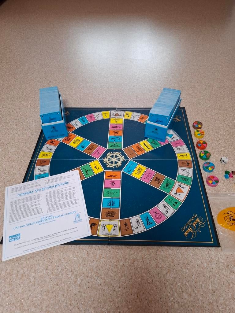 Trivial pursuit édition junior 1985, Enlèvement, Comme neuf