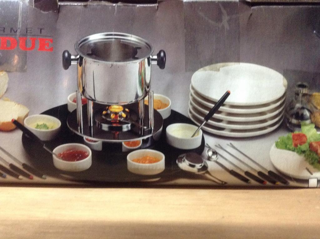 Service à fondue, Fondueset