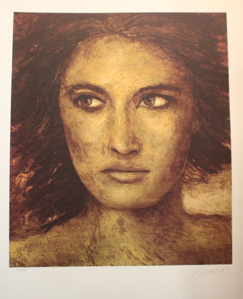 Graba' (Ignace De Graeve) - Litho - (37/500), Antiek en Kunst, Ophalen