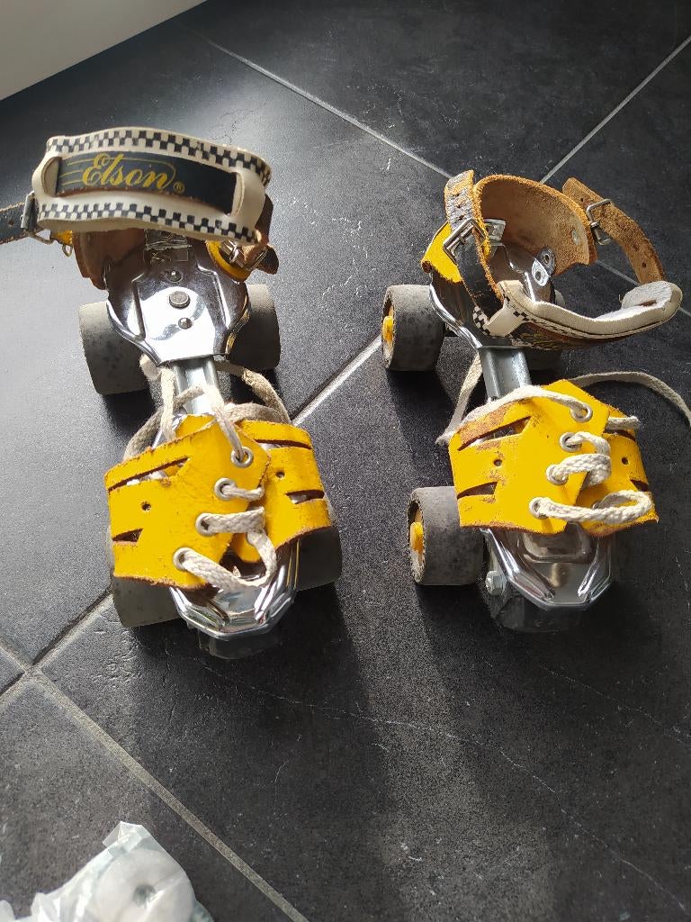 Retro rolschaatsen vintage, Ophalen, Verstelbaar, Gebruikt, Kinderen