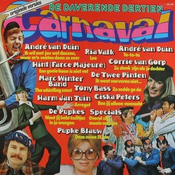 De Daverende Dertien Carnaval 1976 - Various, Cd's en Dvd's, Ophalen of Verzenden, Zo goed als nieuw, 12 inch, Pop