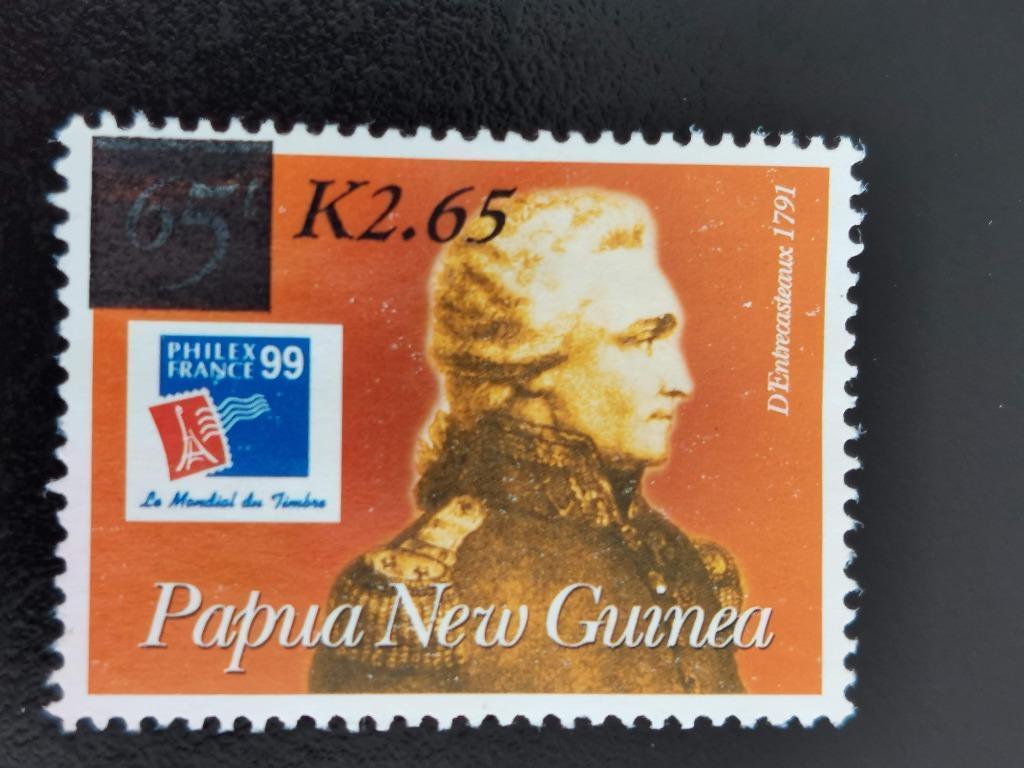 Papouasie-Nouvelle-Guinée 2001 - Joseph-Antoine d'Entrecaste, Enlèvement ou Envoi, Affranchi