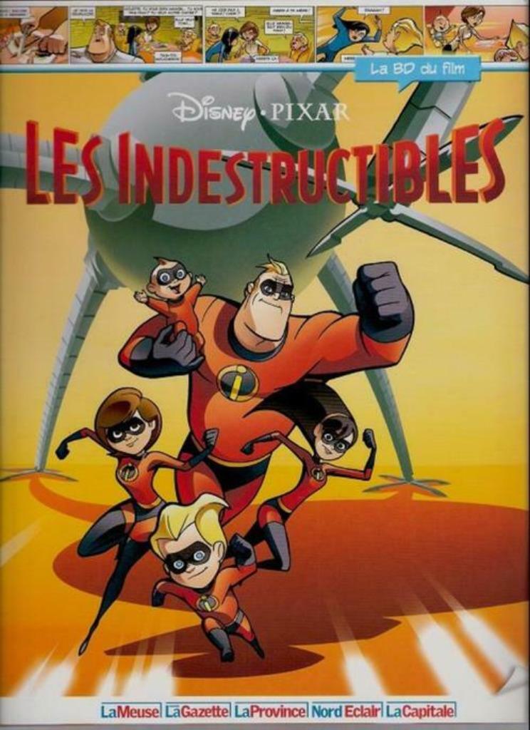 Les indestructibles la BD du film, Une BD, Enlèvement ou Envoi, Comme neuf