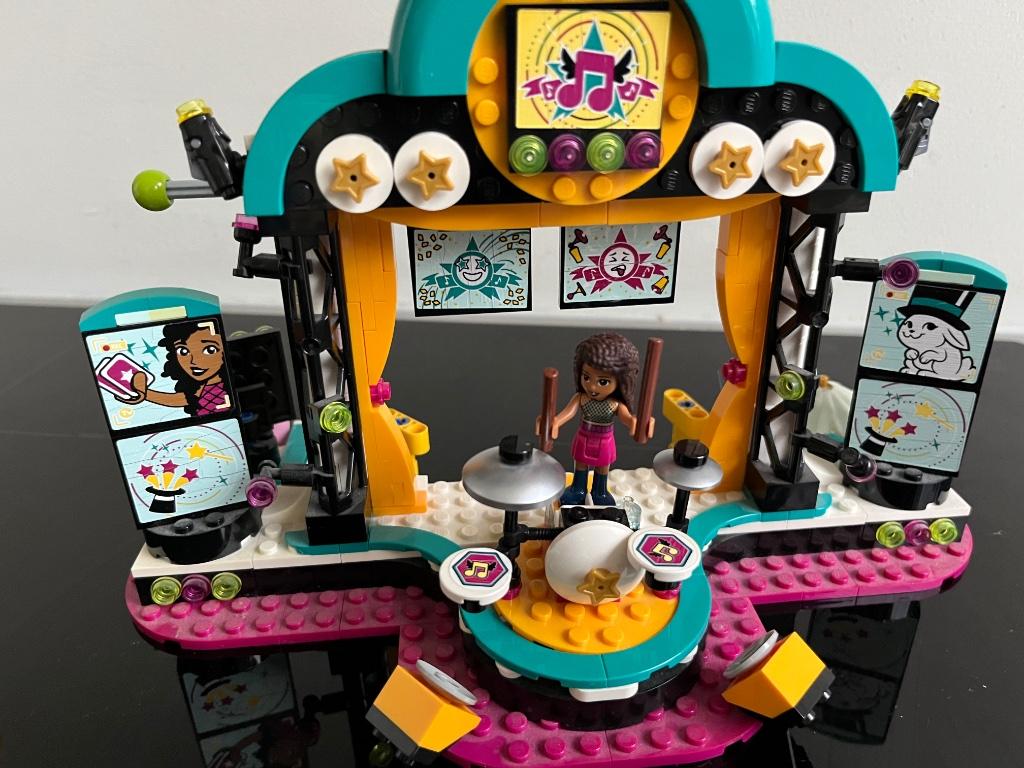 Lego friends popconcert 41368, Ophalen, Zo goed als nieuw, Complete set, Lego
