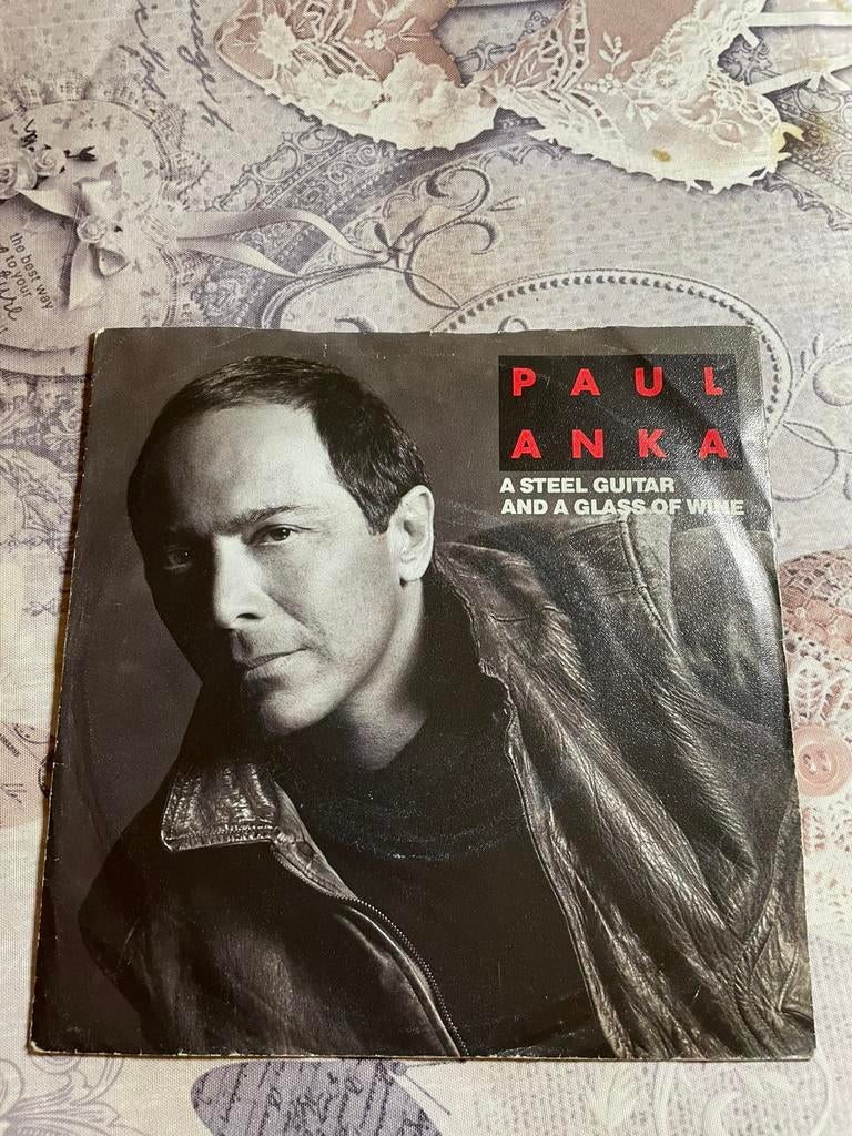 Paul anka - a steel guitar and a glass of wine, Ophalen of Verzenden