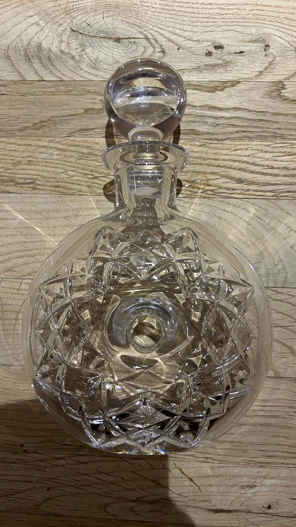 Kristal caraf rond, Antiek en Kunst, Ophalen