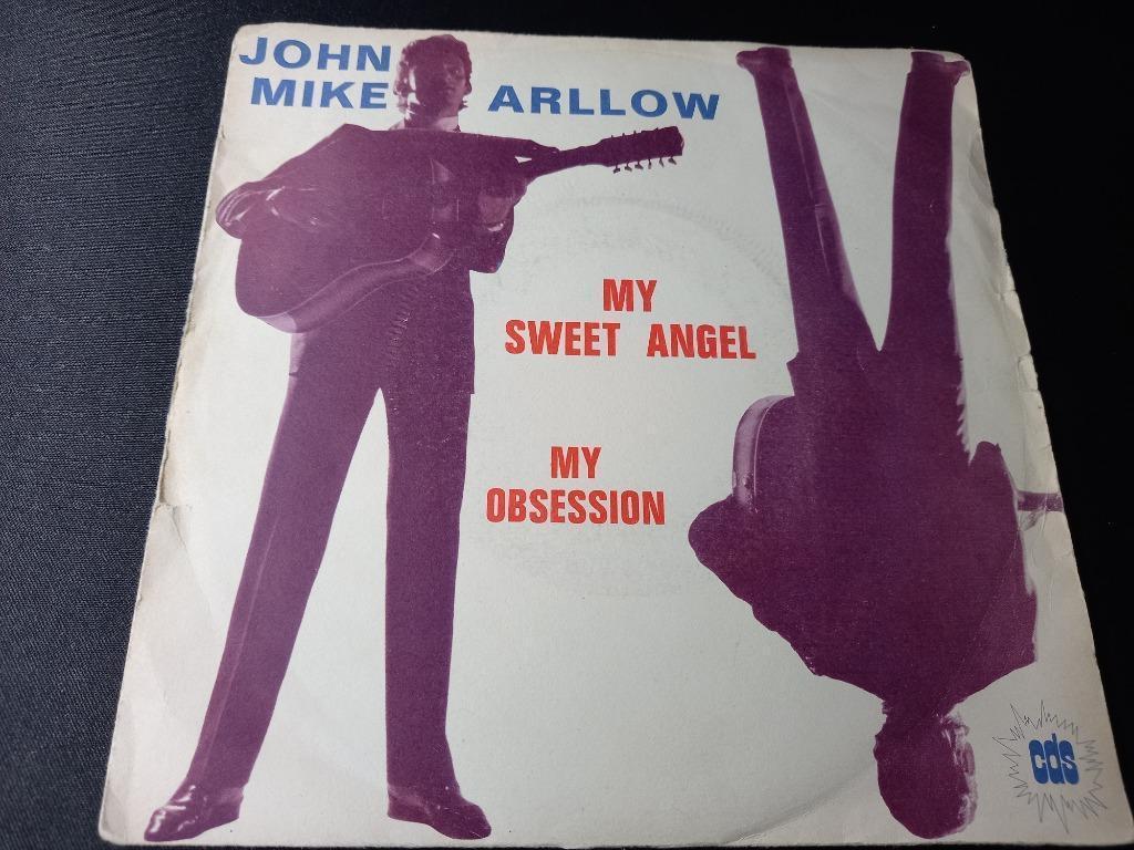 John Mike Arllow ‎– My Sweet Angel / My Obsession '7, Cd's en Dvd's, Vinyl Singles, 7 inch, Single, Ophalen of Verzenden, Zo goed als nieuw