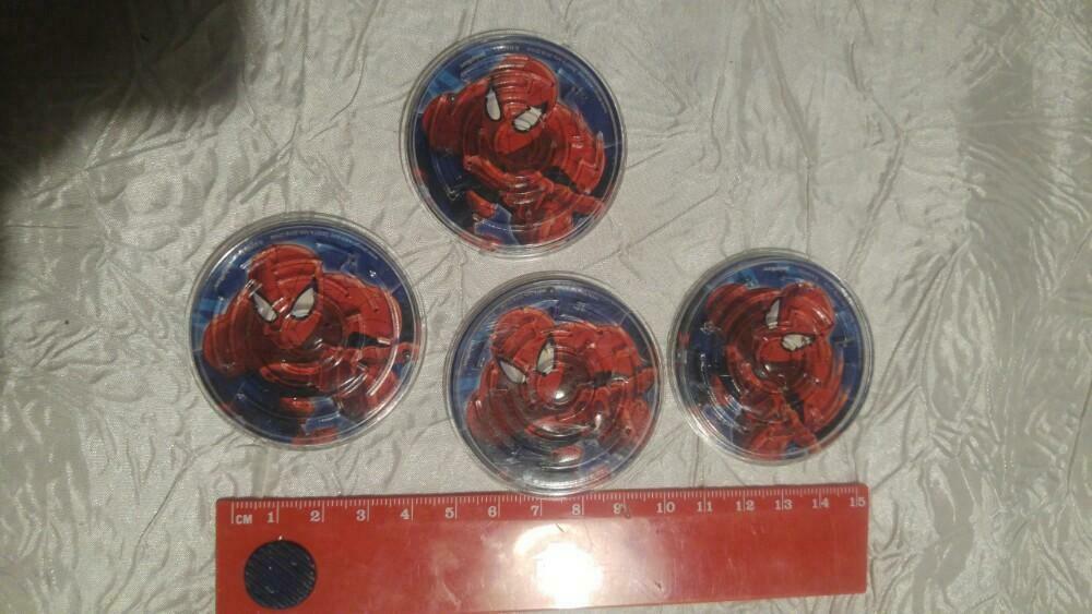 Lot de 4 flippo spiderman labyrinthe, Enlèvement ou Envoi, Collection