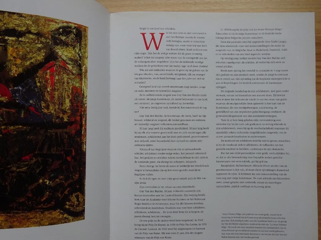 Guy Van den Bulcke, monografie Marcel van Jole, Roularta Art, Marcel Van Jole, Ophalen of Verzenden, Zo goed als nieuw, Schilder- en Tekenkunst