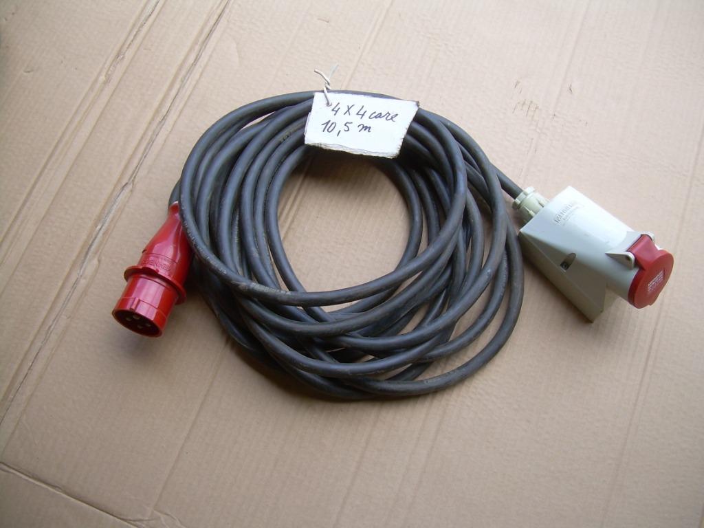rubber kabels HO7RN 5x10-4x4 en 4x10, en pvc 5x2.5 en 4x4, Bricolage & Construction, Électricité & Câbles, Utilisé, Prise de courant