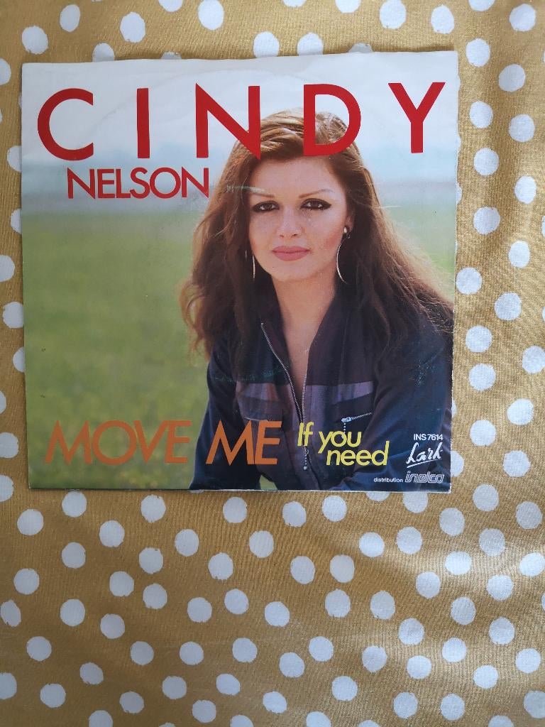 célibataire Cindy Nelson Move Me (Port Gratis Belgium), Enlèvement ou Envoi, Single, Comme neuf, Pop