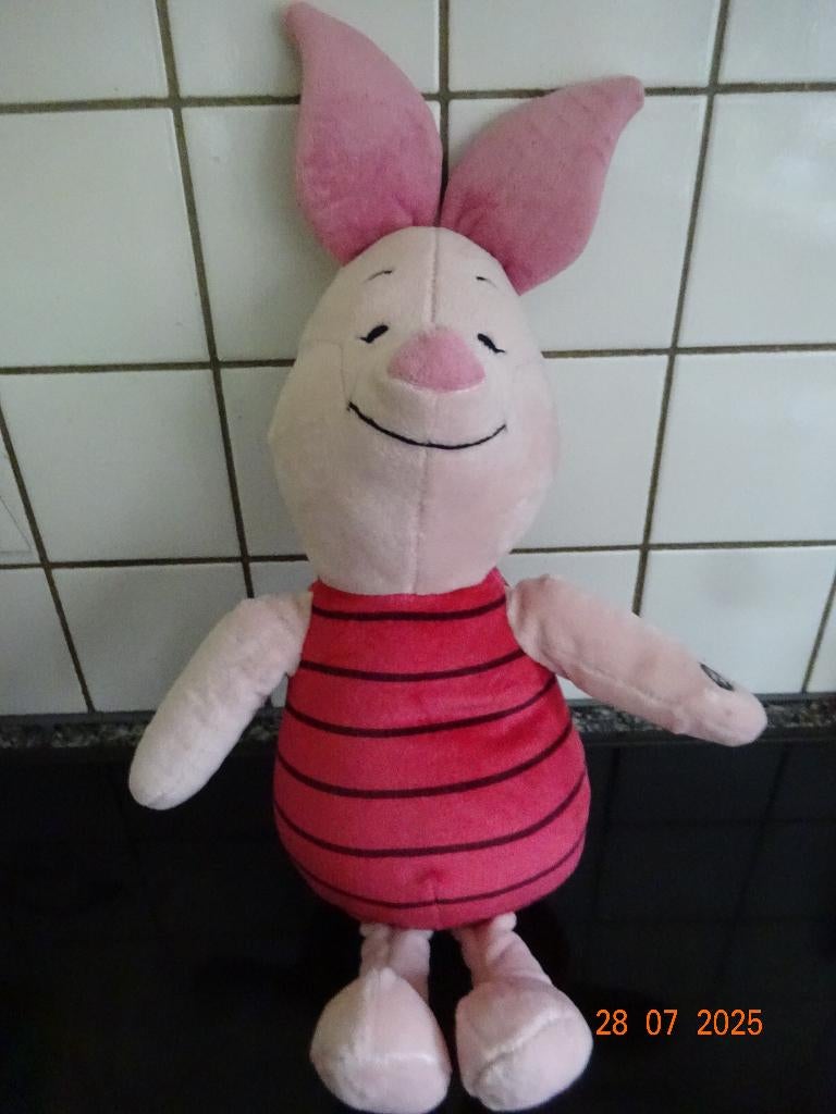 Disney knuffel Knorretje varken uit Winnie de Pooh*GELUID*, Kinderen en Baby's, Ophalen of Verzenden
