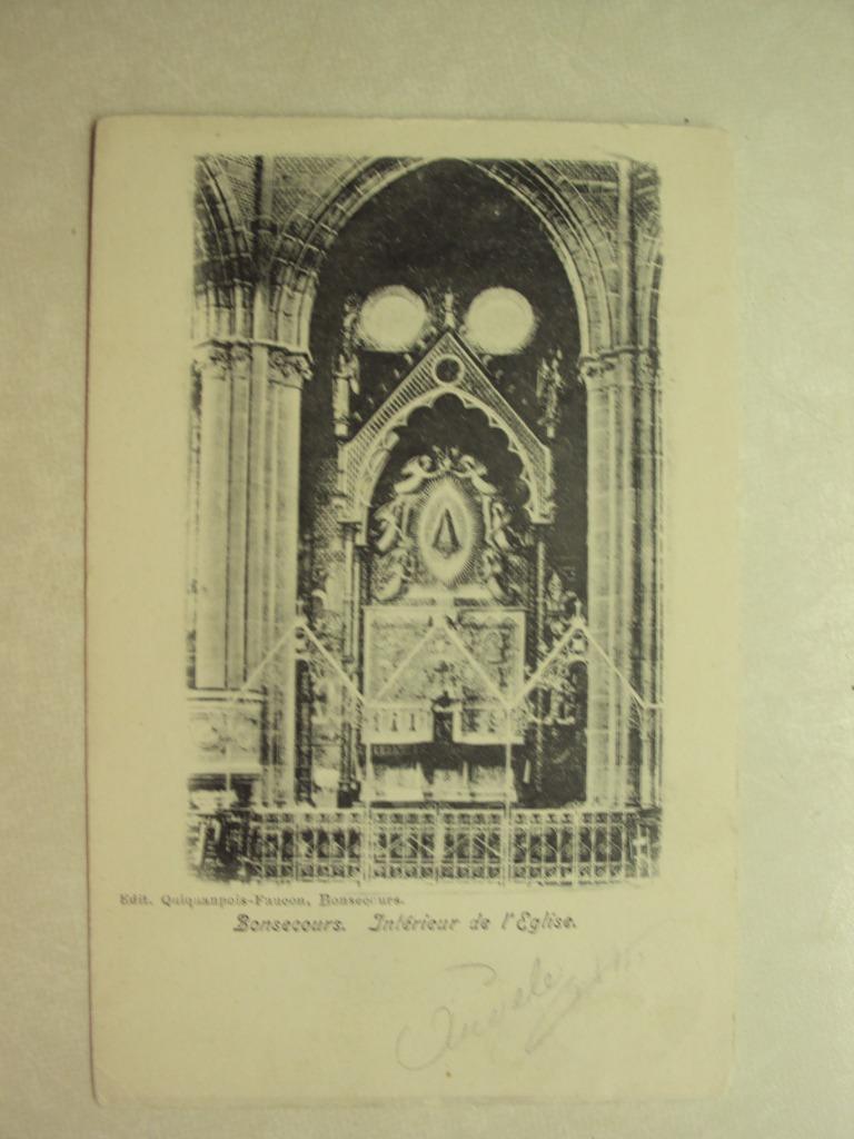 49622 - BONSECOURS - INTERIEUR DE L'EGLISE, Ophalen of Verzenden