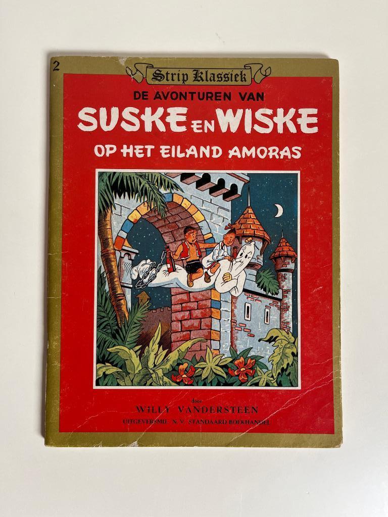 Suske en Wiske - Het eiland Amoras - Strip Klassiek 1981, Verzenden, Willy Vandersteen