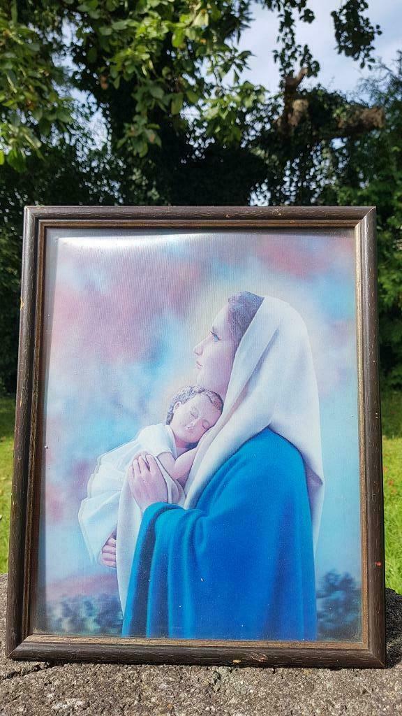 Cadre Vierge à l'enfant, Enlèvement