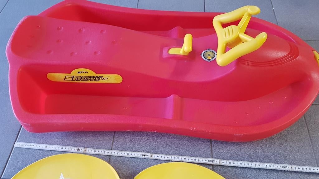 Luge avec volant et frein, Ophalen, Rem, Zo goed als nieuw