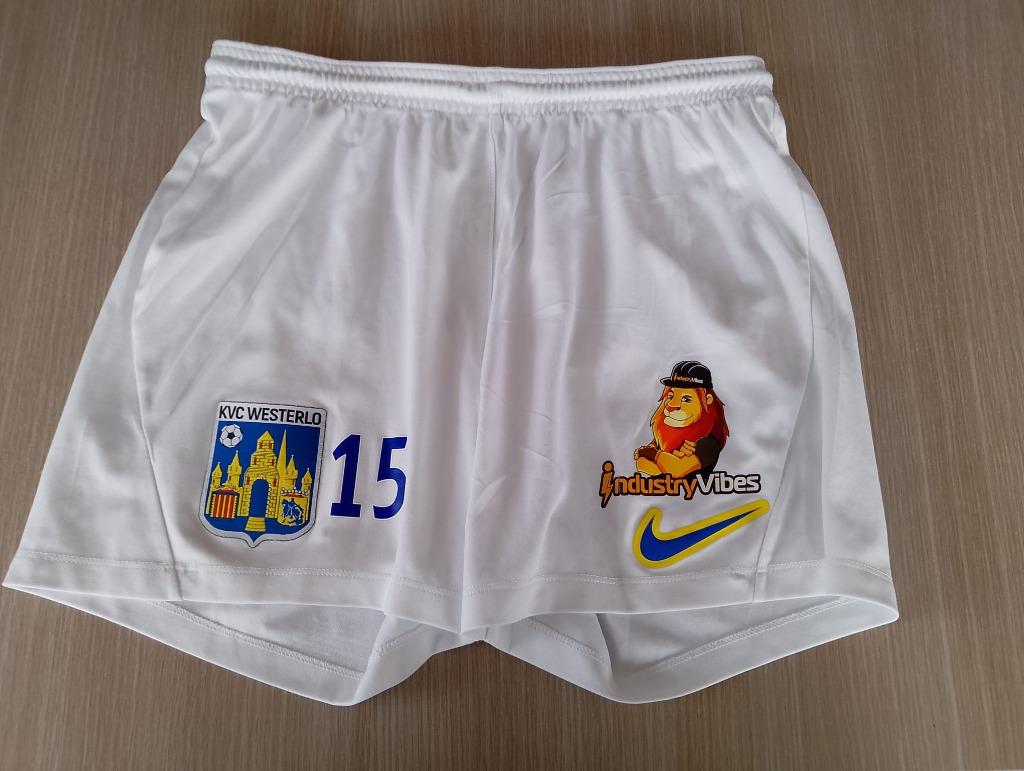 voetbalshort Nike KVC Westerlo maat M, Taille M, Enlèvement ou Envoi