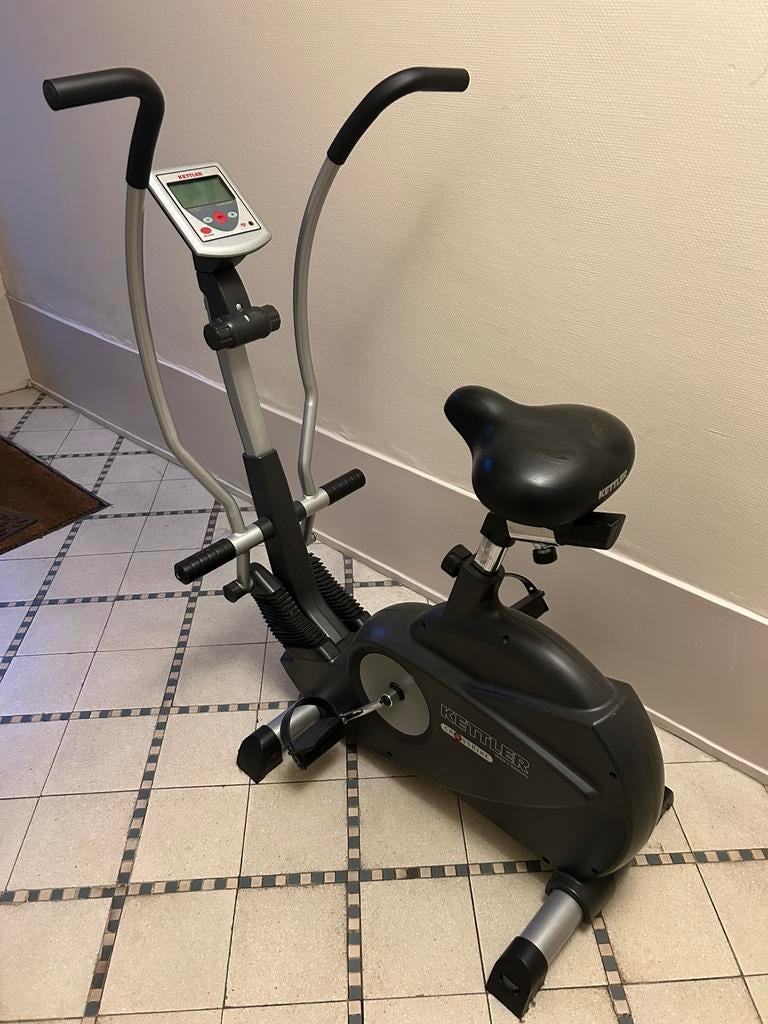 vélo elliptique Kettler de la gamme Crossbike, Ophalen, Zo goed als nieuw, Armen, Crosstrainer