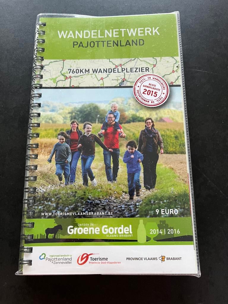 Wandelnetwerk Pajottenland, Gelezen, 2000 tot heden, Ophalen of Verzenden, Landkaart