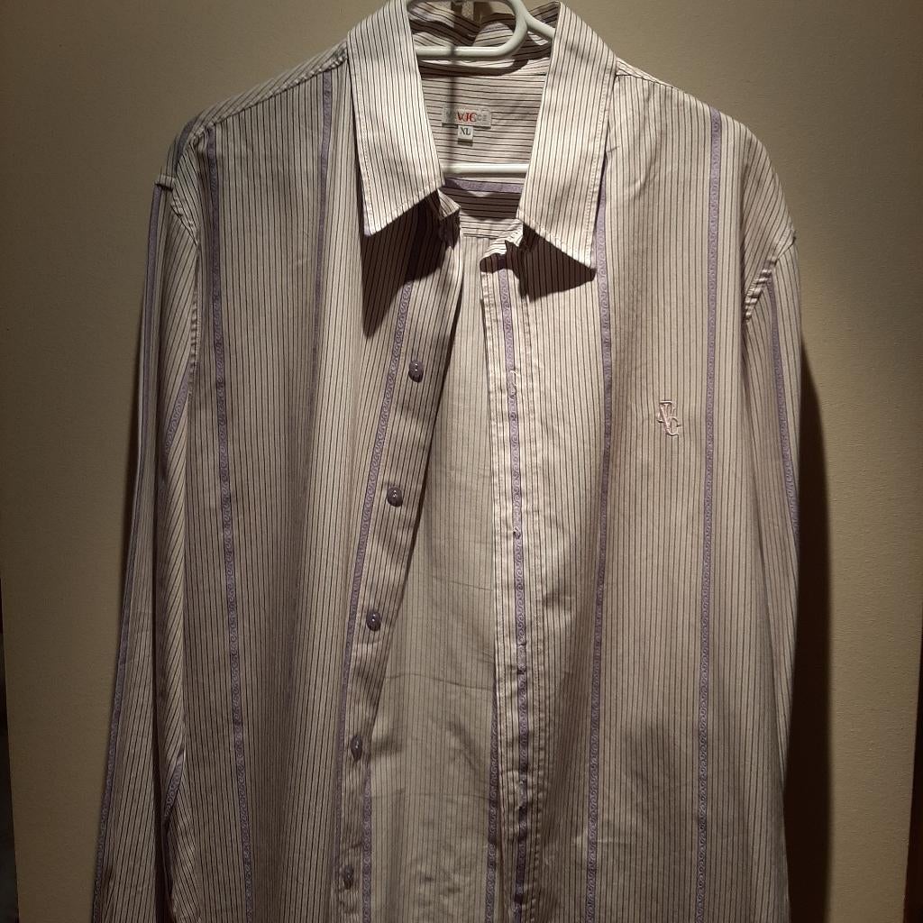 Hemd Versace, Kleding | Heren, Ophalen of Verzenden, Nieuw, Paars, Versace Jeans Couture