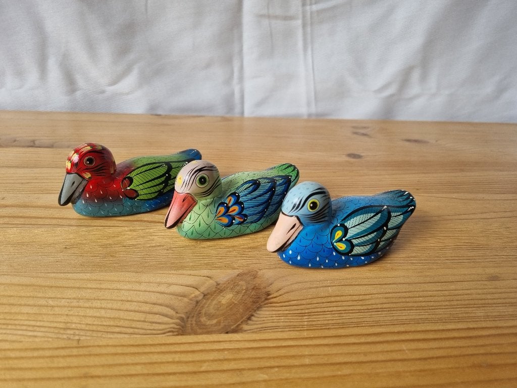 3 eendjes Mexico, Verzamelen, Ophalen of Verzenden, Gebruikt, Dier