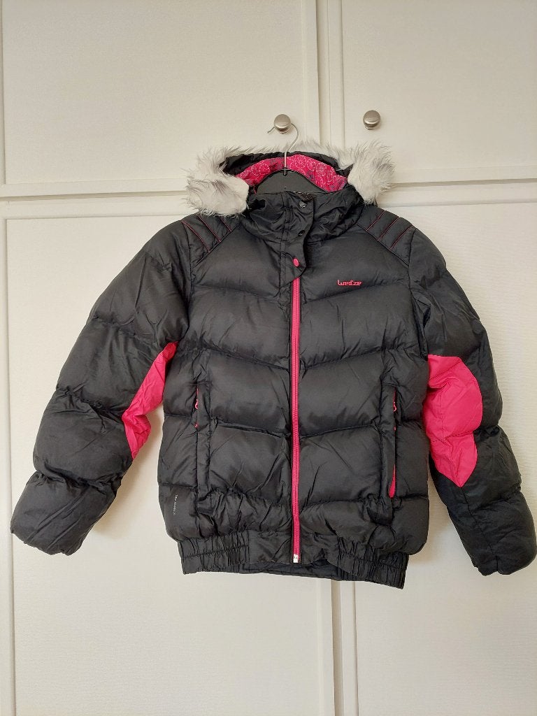 Winterjas / ski jas Wed'ze maat 10 jaar, Enlèvement ou Envoi, Utilisé, Wed'ze, Fille