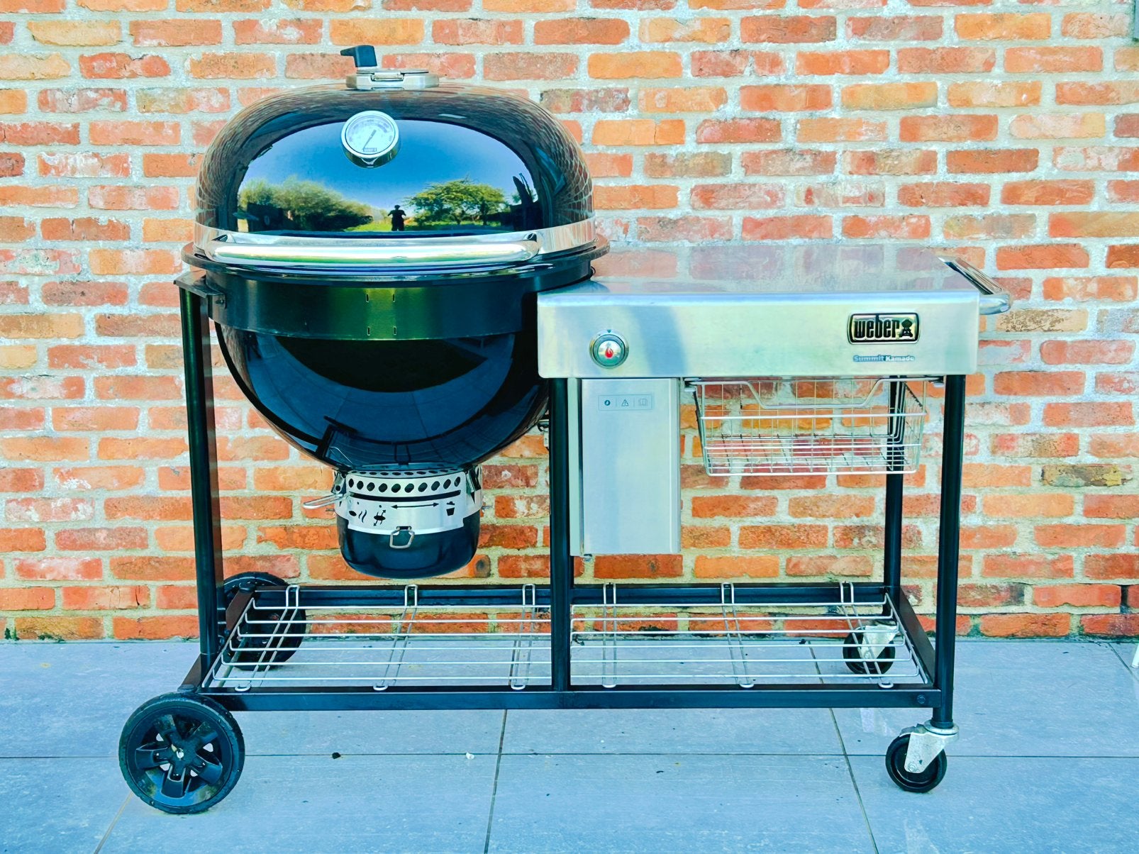 Weber Summit Kamado S6 Charcoal Grill Center, Ophalen, Zo goed als nieuw