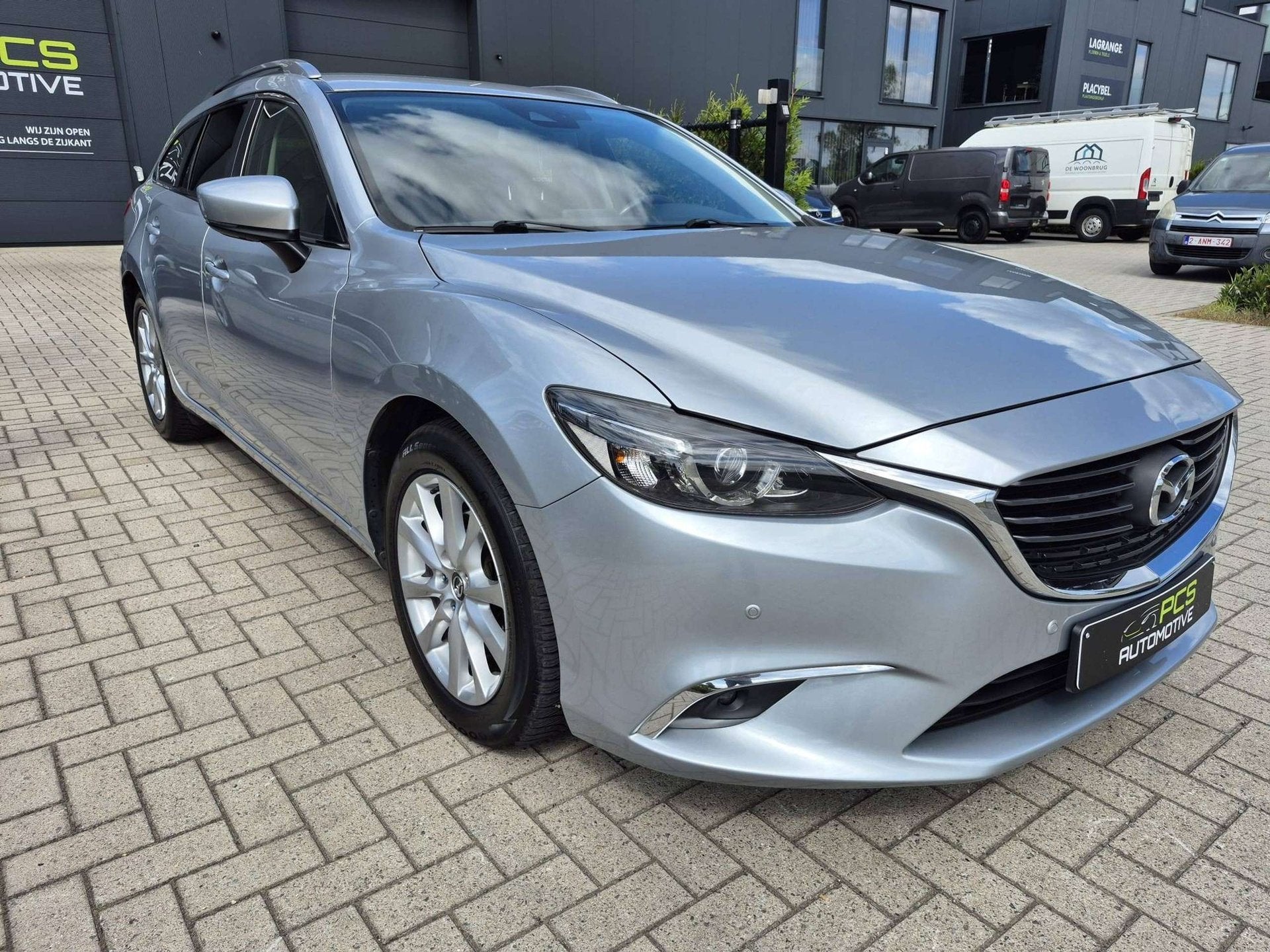 Mazda 6 2.2 D Skydrive / Automaat / Euro 6b / 12 mnd waarbor, Argent ou Gris, Achat, Entreprise, Entretenue par le concessionnaire