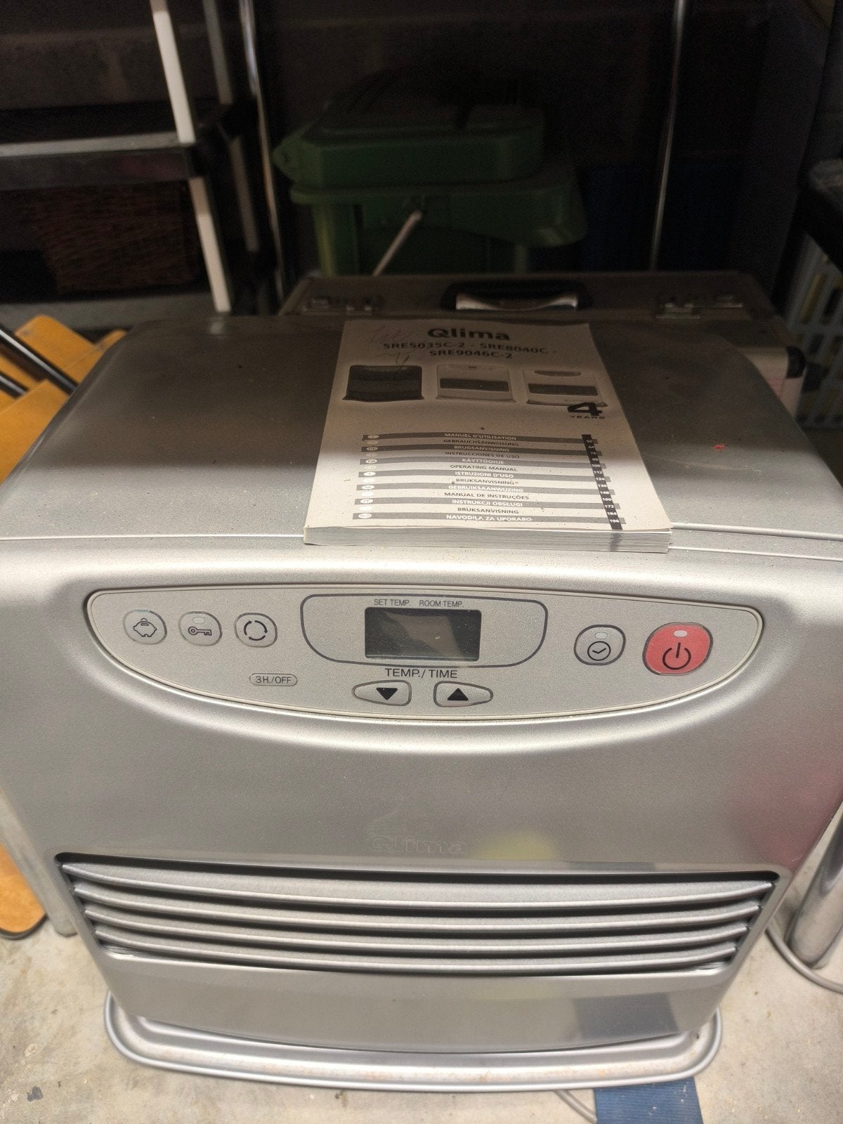 Qlima laserkachel SRE 8040 tc, Ophalen, Gebruikt, Overige brandstoffen, Petroleumkachel