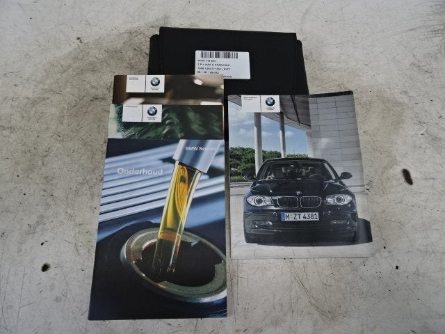 INSTRUKTIEBOEK BMW 1 serie (E81) (01-2006/09-2012), Gebruikt, BMW