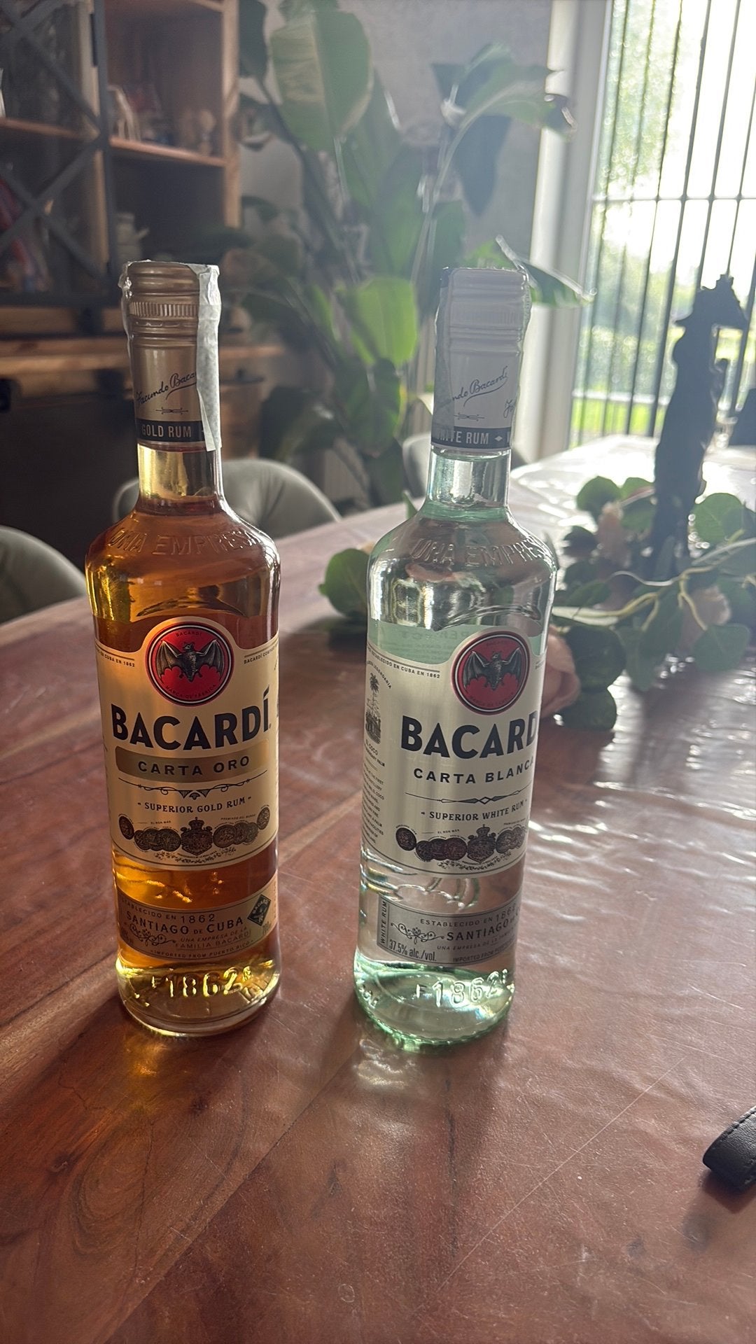 2 flessen bacardi 70cl, Verzamelen, Ophalen, Zo goed als nieuw